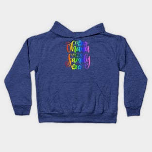 Ohana Means Family Kids Hoodie